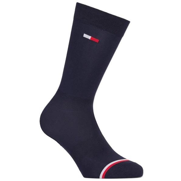 Tommy Hilfiger Lot de 2 paires de chaussettes d'équitation courtes Fulton