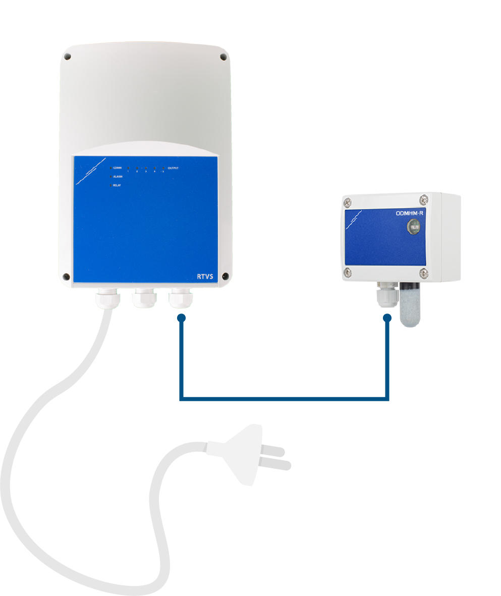 Capteur multifonctionnel pour la climatisation de l'étable