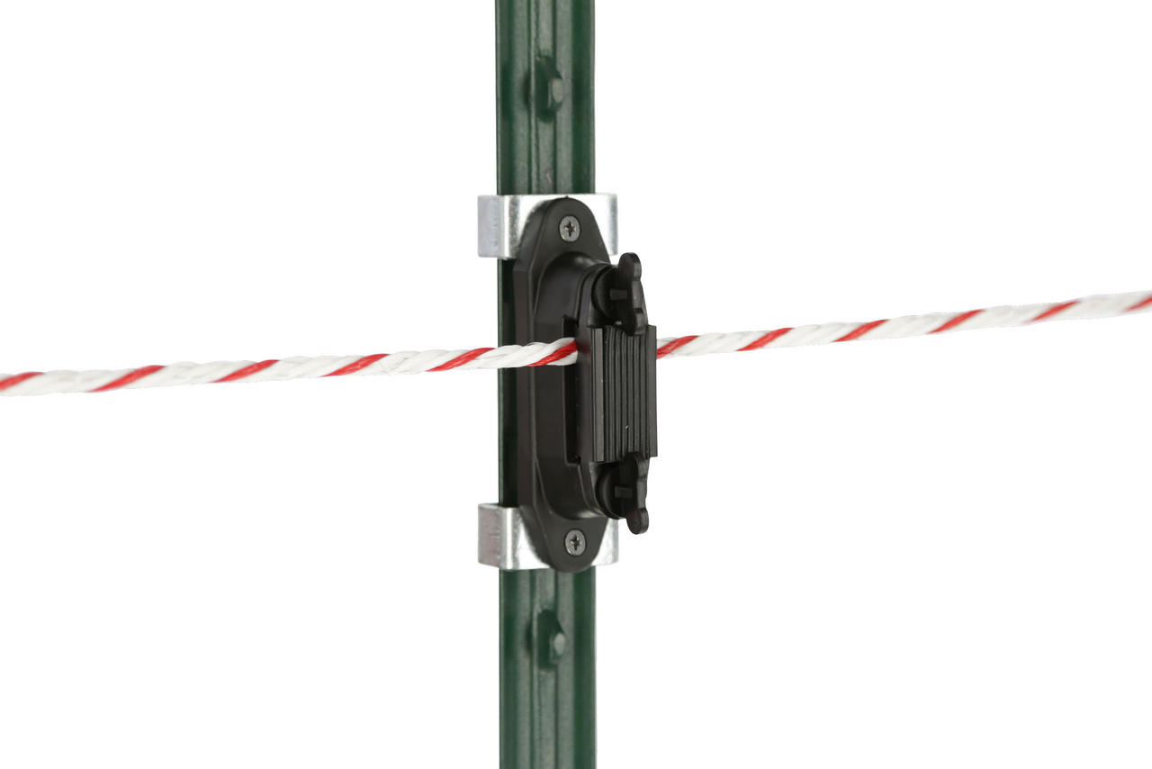 AKO T-Post Isolateur d'angle, pour cordelette et ruban