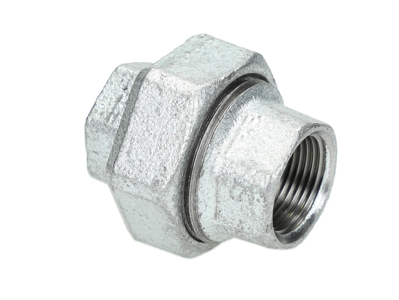 Raccord fileté, filetages INT-INT, galvanisé - diff. tailles