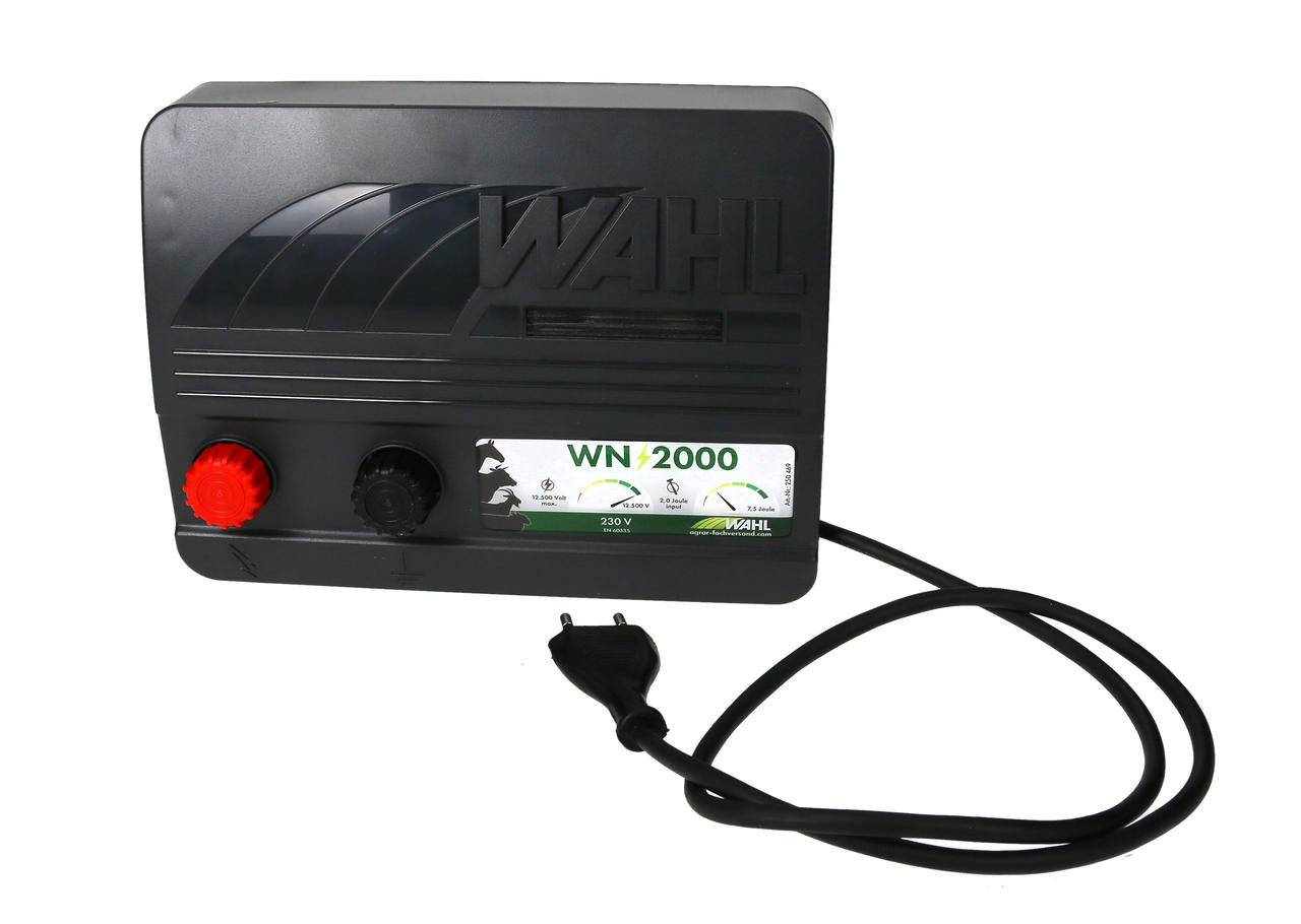 WAHL-Hausmarke WN 2000 230 V Électrificateur de clôture