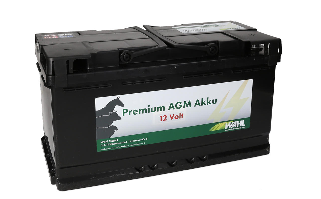 WAHL-Hausmarke Batterie AGM Premium - 12V, 110 Ah