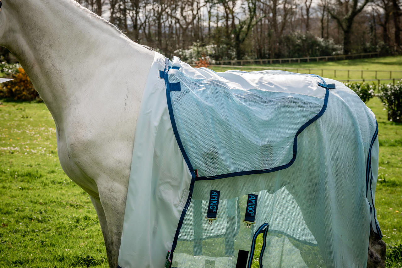 Horseware Couverture anti-mouches Amigo Bug Buster Plus