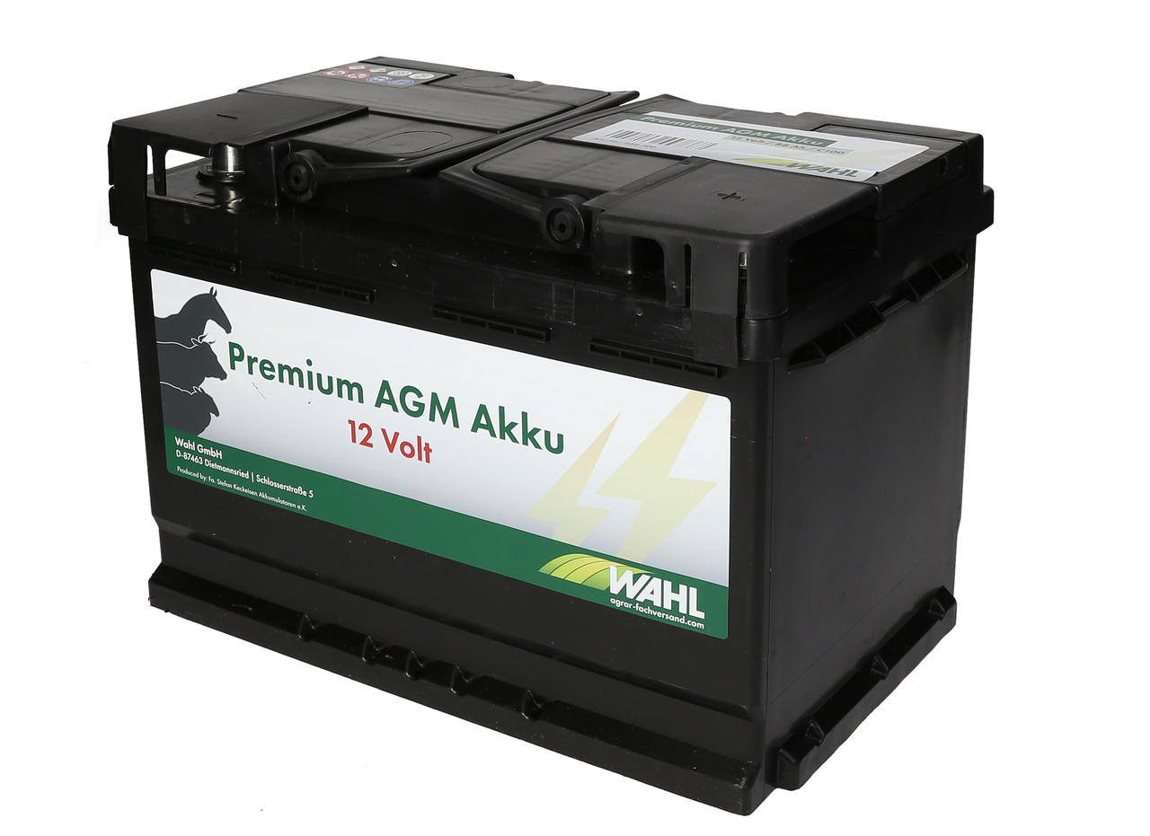 WAHL-Hausmarke Batterie AGM Premium - 12V, 88 Ah