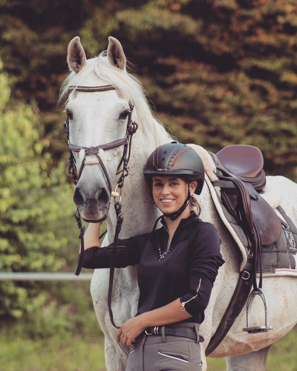 Casco Casque d'équitation Mistrall 2