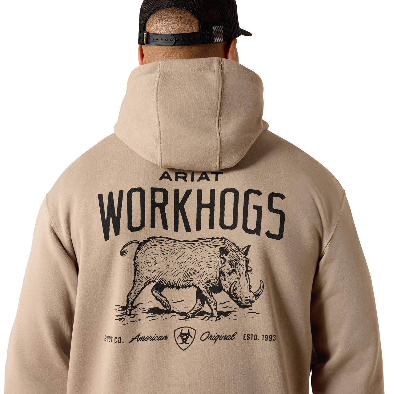 ARIAT Sweat à capuche léger Workhog Rebar