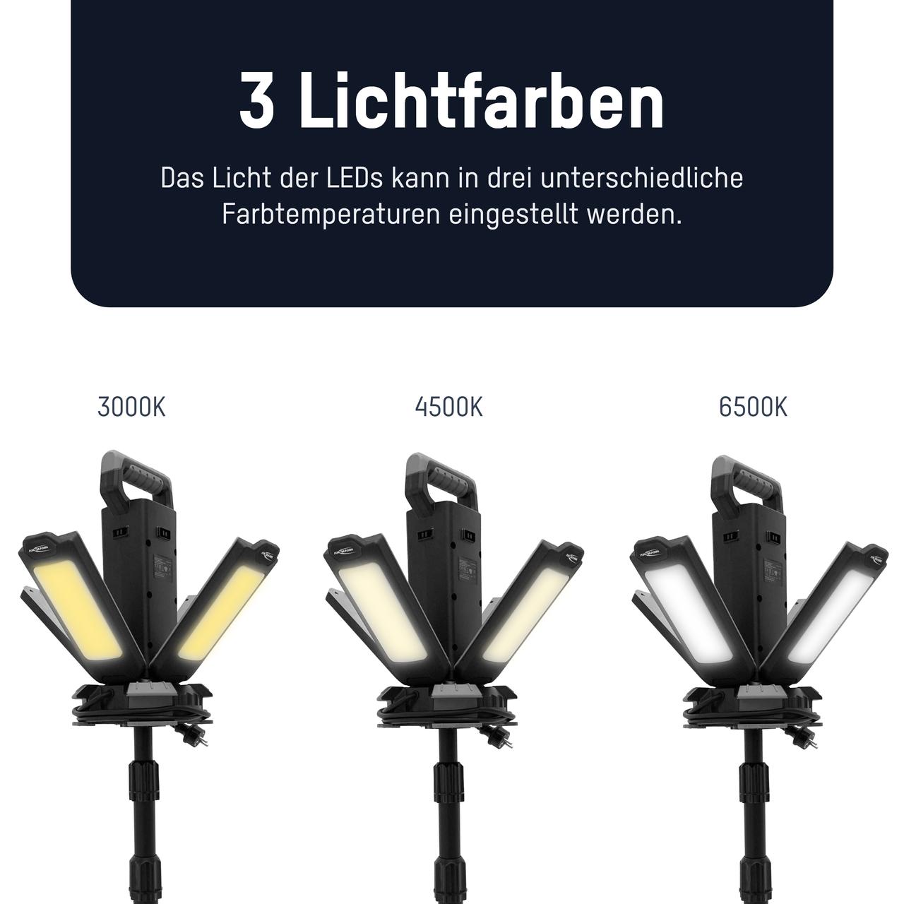 Ansmann Projecteur de travail WL14000AC