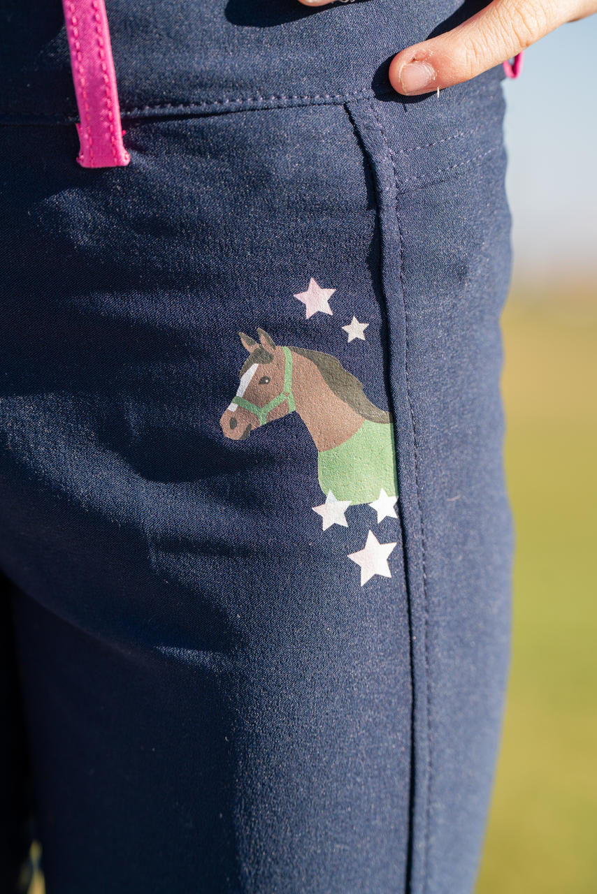 Leggings d'équitation -Pony Dream II- fond intégral