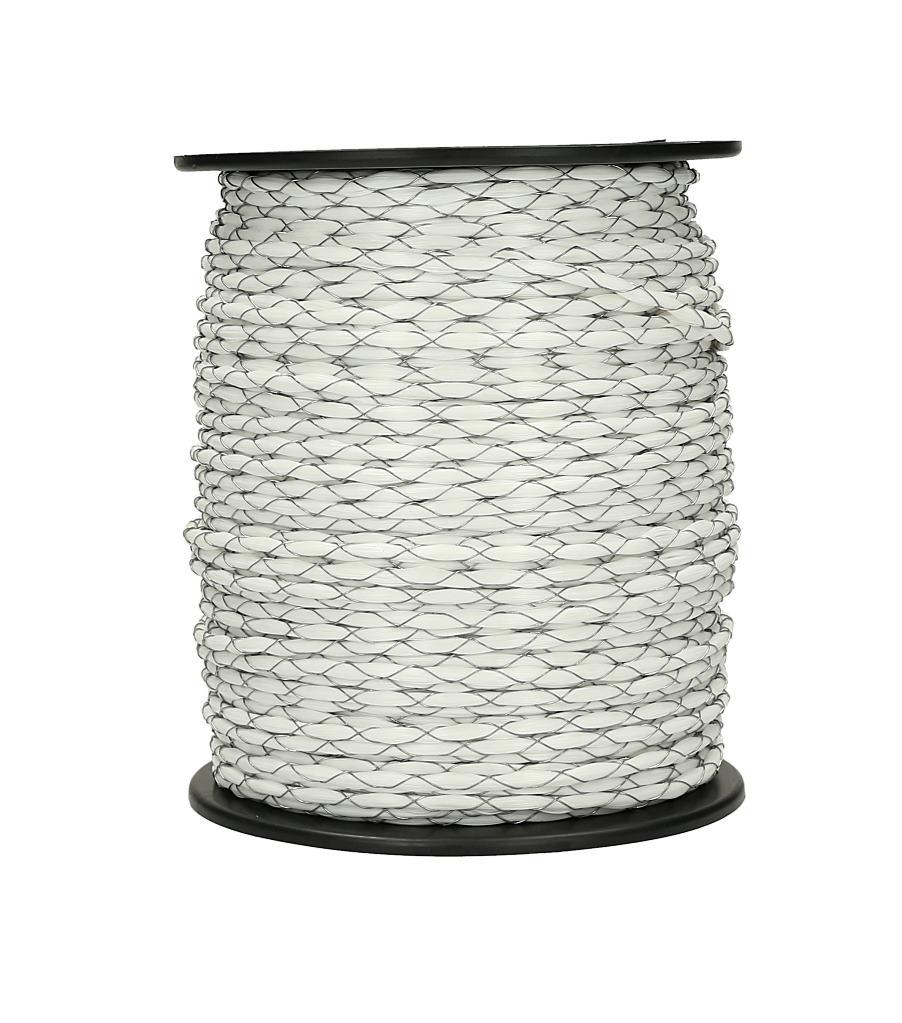 WAHL-Hausmarke CORDON DE CLÔTURE - MAXI, blanche 5mm/200m