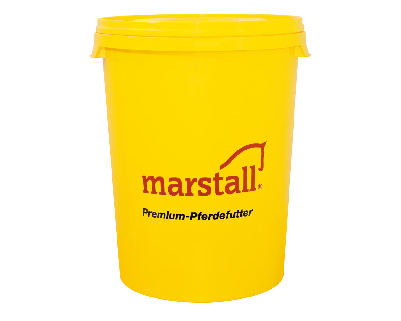 marstall Fût alimentaire avec couvercle, jaune, 60 L