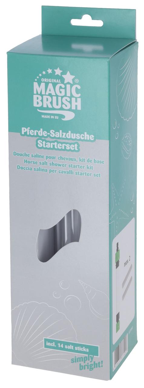Kerbl MagicBrush Kit de démarrage de douche saline pour chevaux