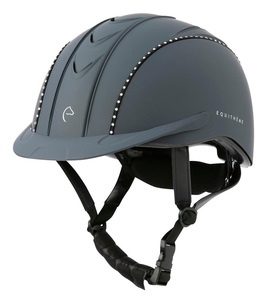 Ekkia Casque d'équitation Equithème Compet Cristal