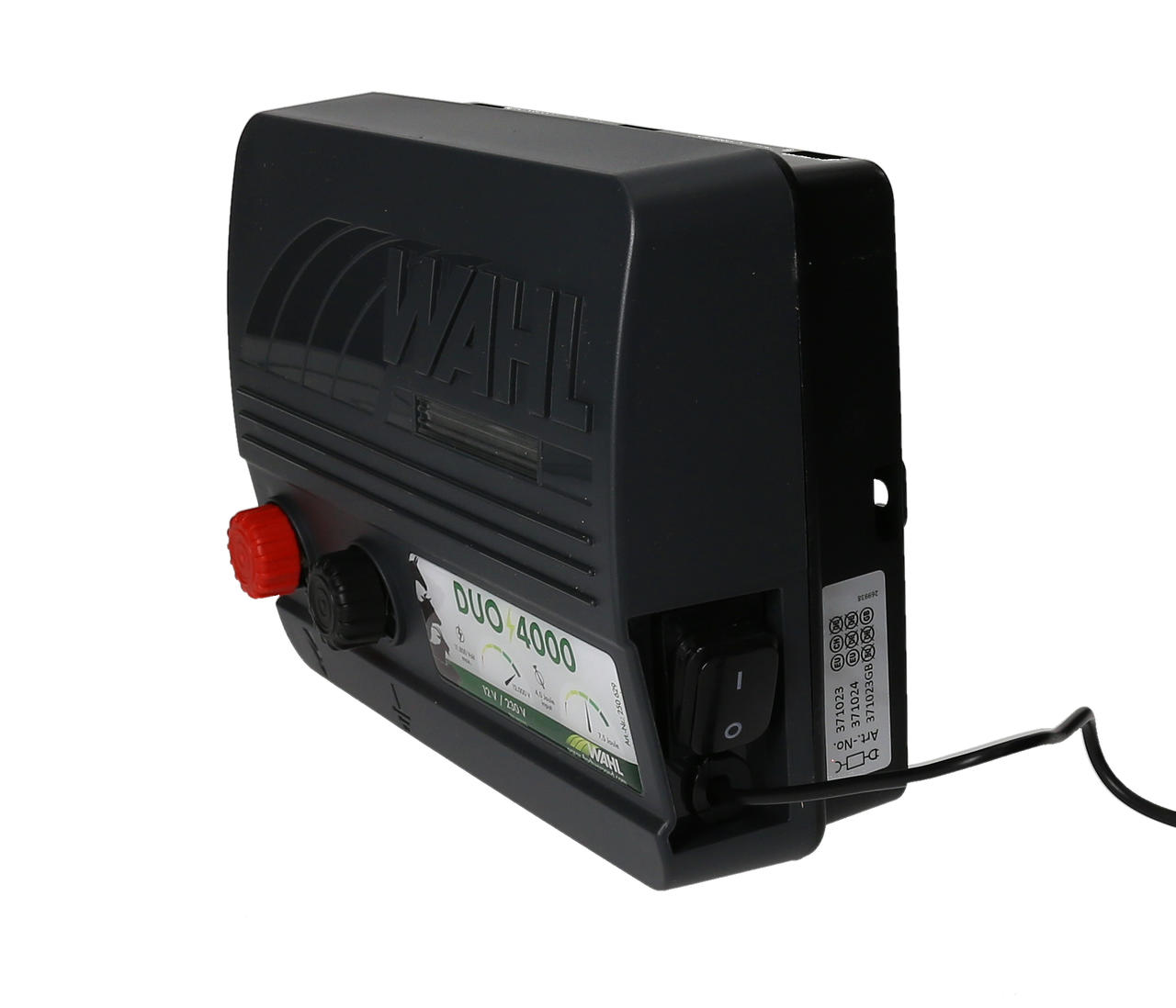 WAHL-Hausmarke DUO 4000 - électrificateur de clôture 12 V / 230 V