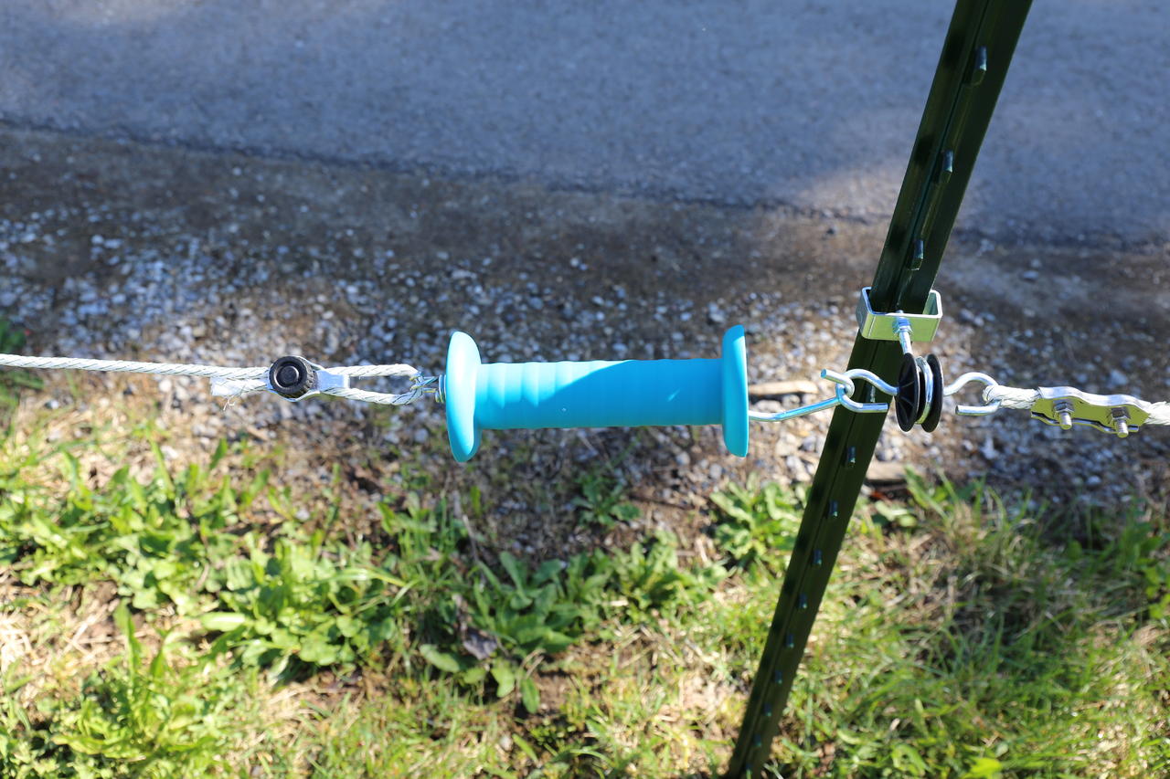AKO Isolateur de porte double ancrage T-Post