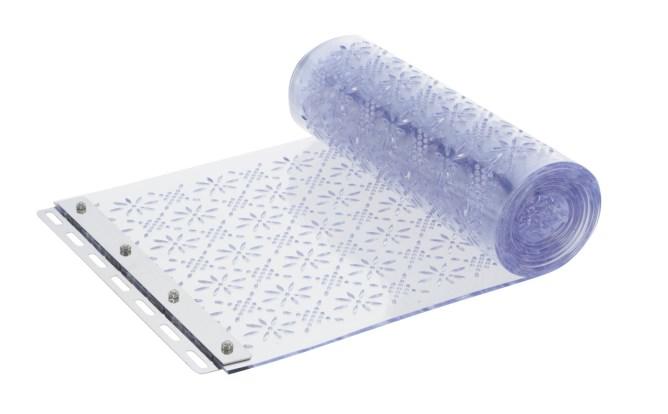 Kerbl Kit de rideau à bandes anti-mouches PVC