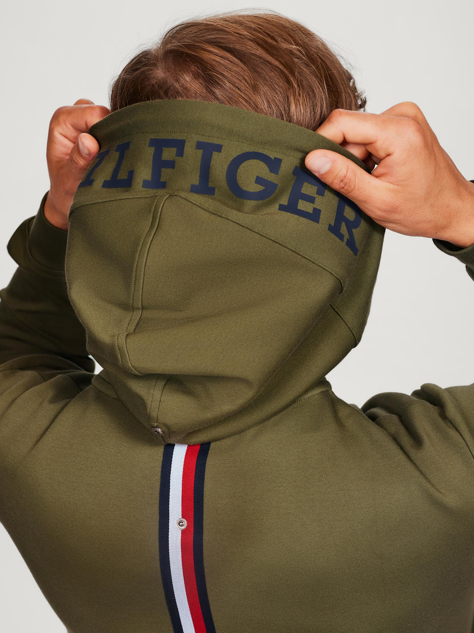 Tommy Hilfiger Sweat à capuche avec fermeture éclair Glenn