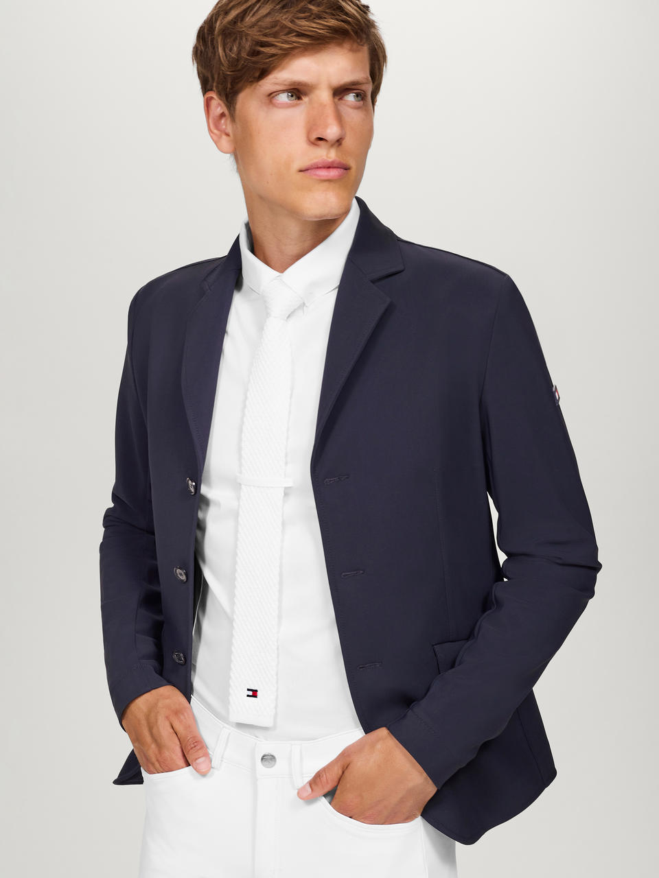 Tommy Hilfiger Cravate tricotée Adam avec fermeture éclair