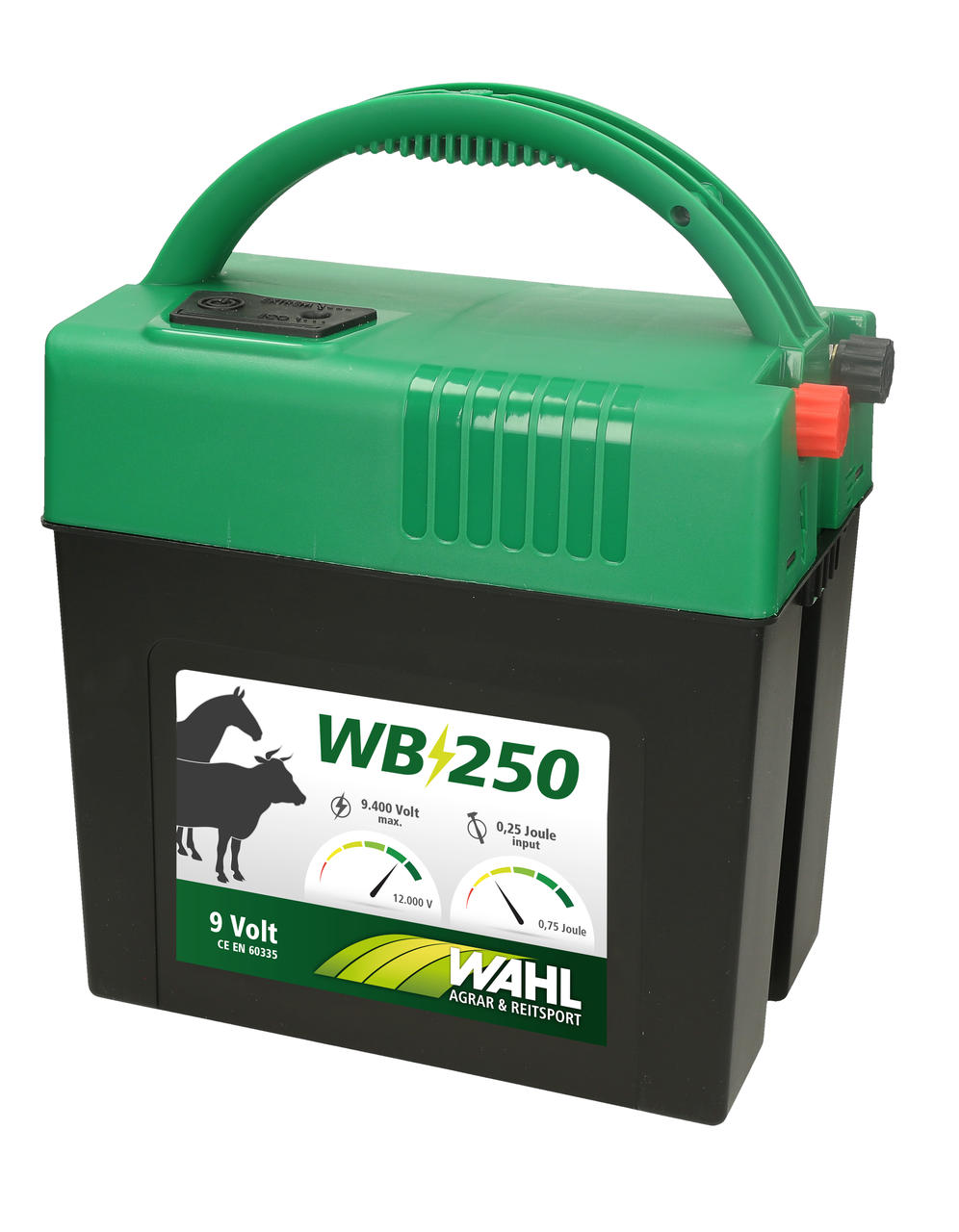 WAHL-Hausmarke WB 250 - électrificateur de clôture à batterie 9V