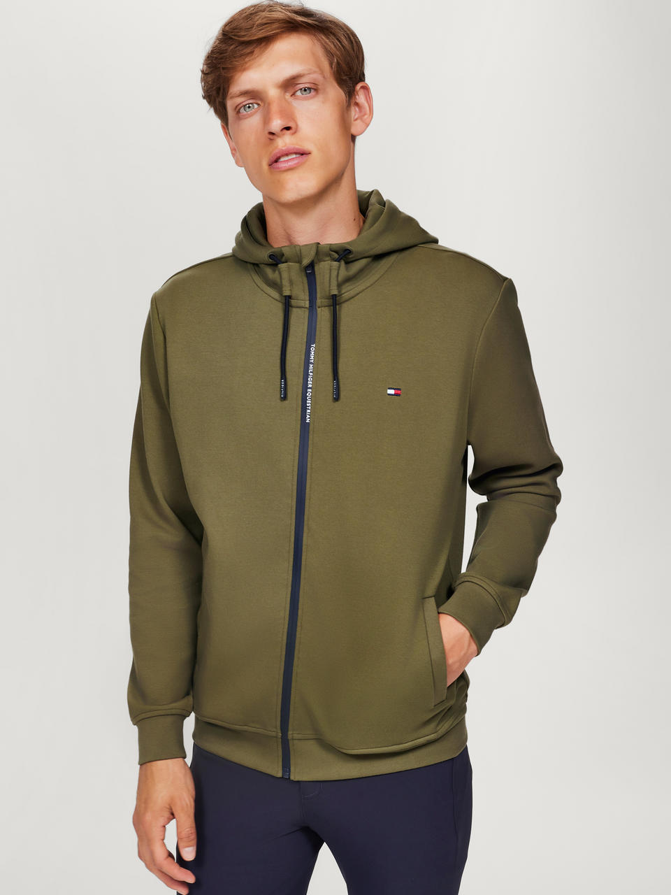 Tommy Hilfiger Sweat à capuche avec fermeture éclair Glenn