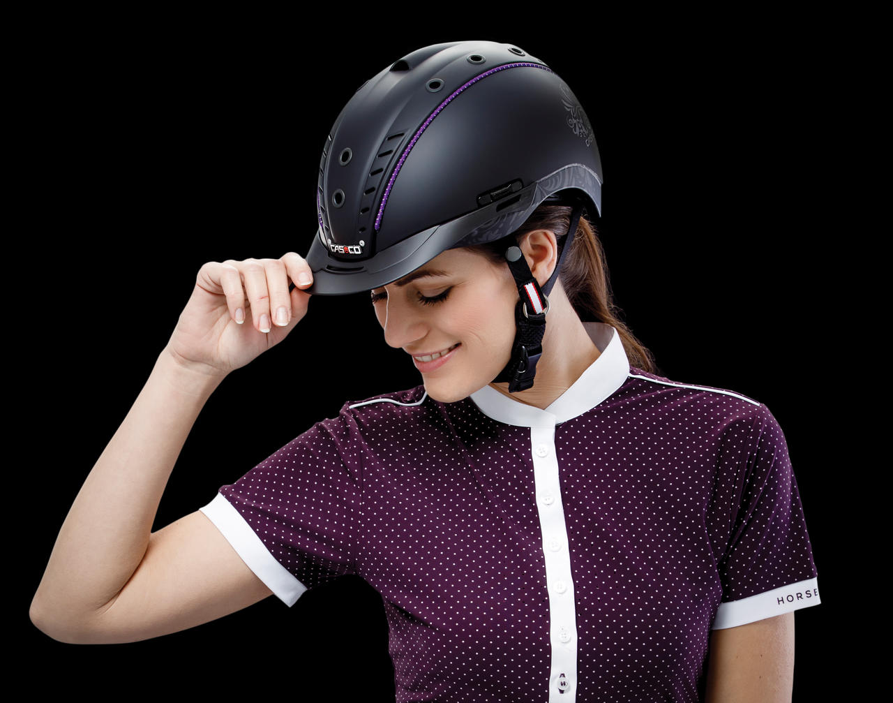 Casco Casque d'équitation Mistrall 2