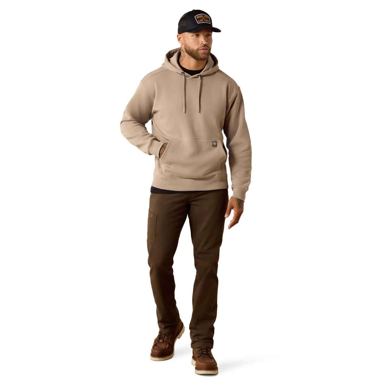 ARIAT Sweat à capuche léger Workhog Rebar
