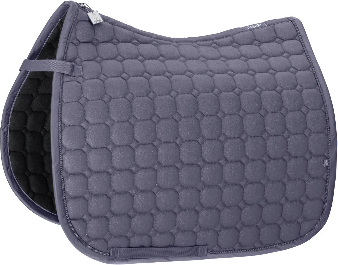 Tapis De Selle Eskadron Cotton Smoky Taupe Platinum 2025 - Confort Et Style Pour Cheval