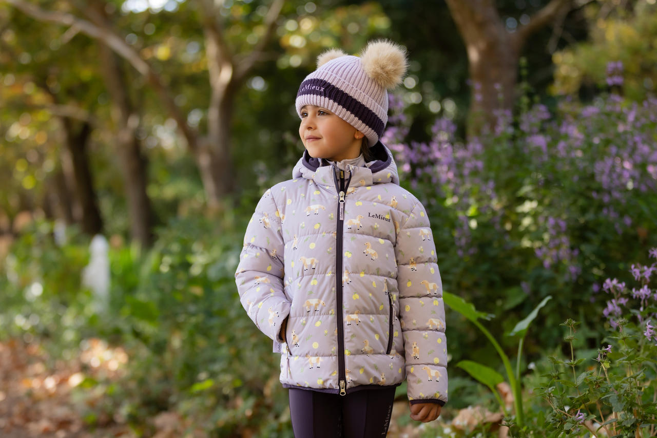 LeMieux Mini veste matelassée Lilo avec imprimé