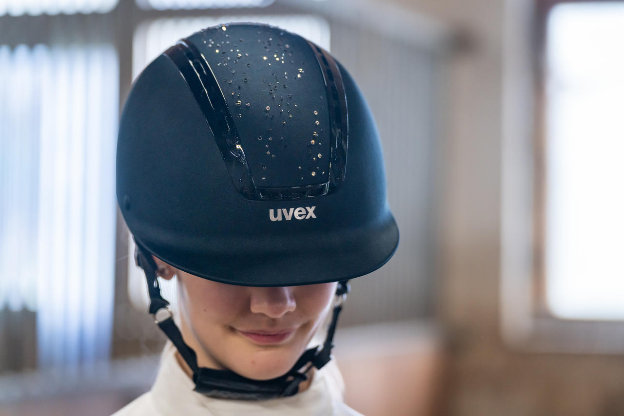 uvex Casque d'équitation suxxeed diamond