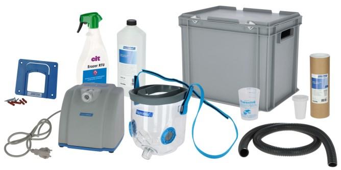 Hippomed AirOne Inhalateur à ultrasons pour chevaux, masque inclus