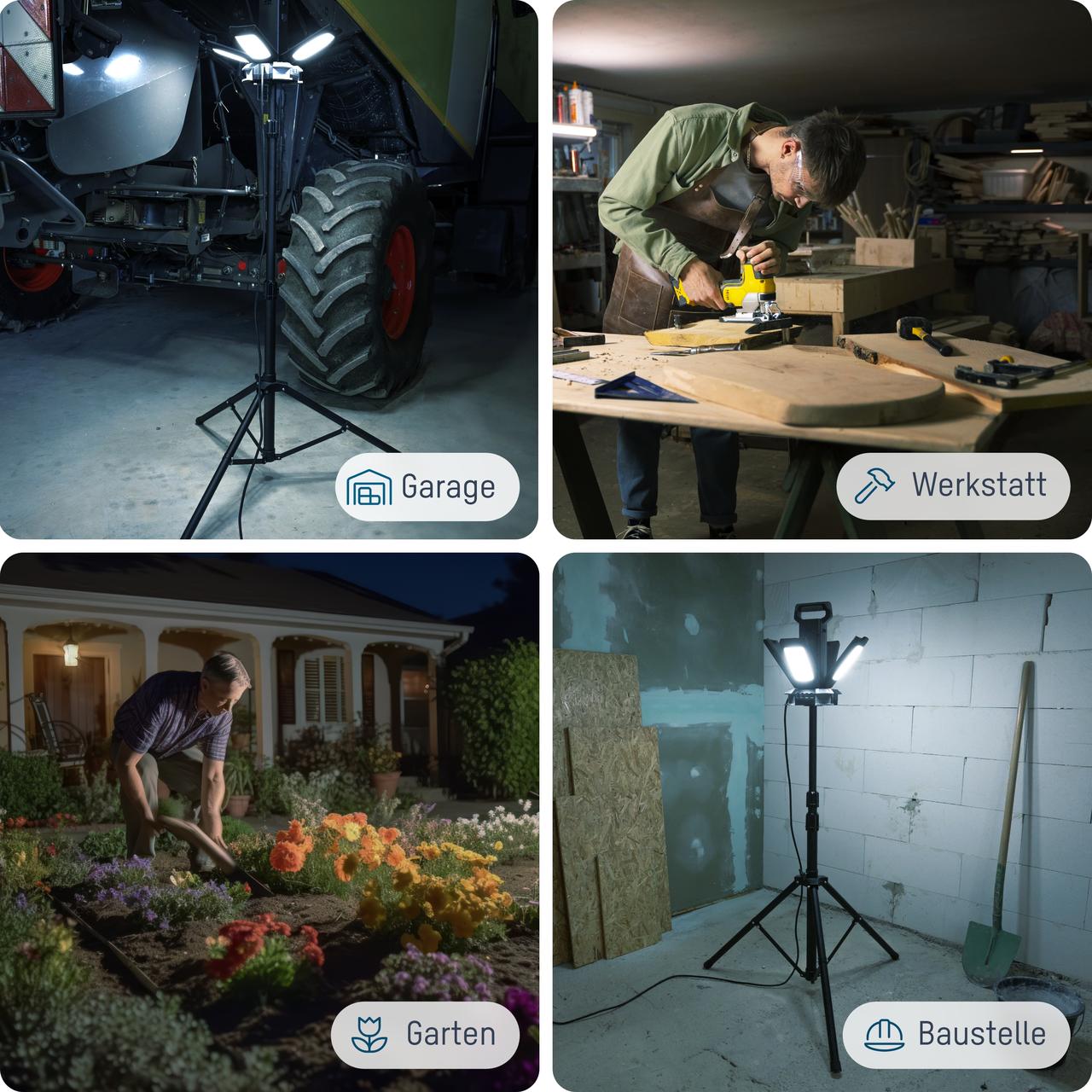 Ansmann Projecteur de travail WL14000AC