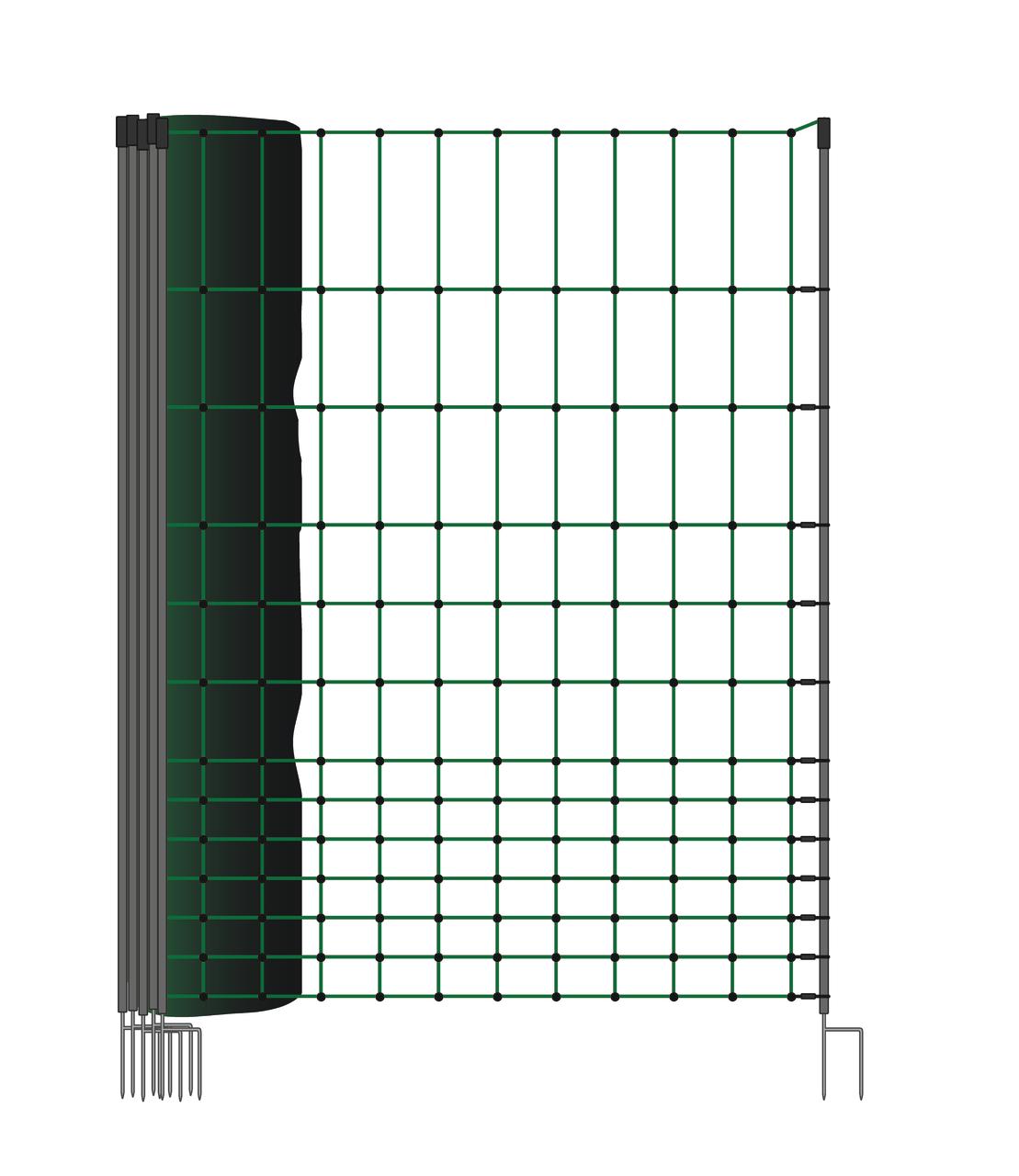 WAHL-Hausmarke Filet pour volailles, 110 cm/50 m, pointe double