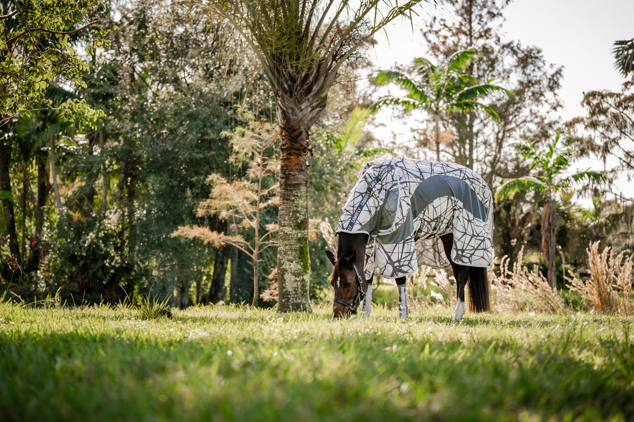 Horseware Couverture anti-mouches Amigo CamoFly Plus
