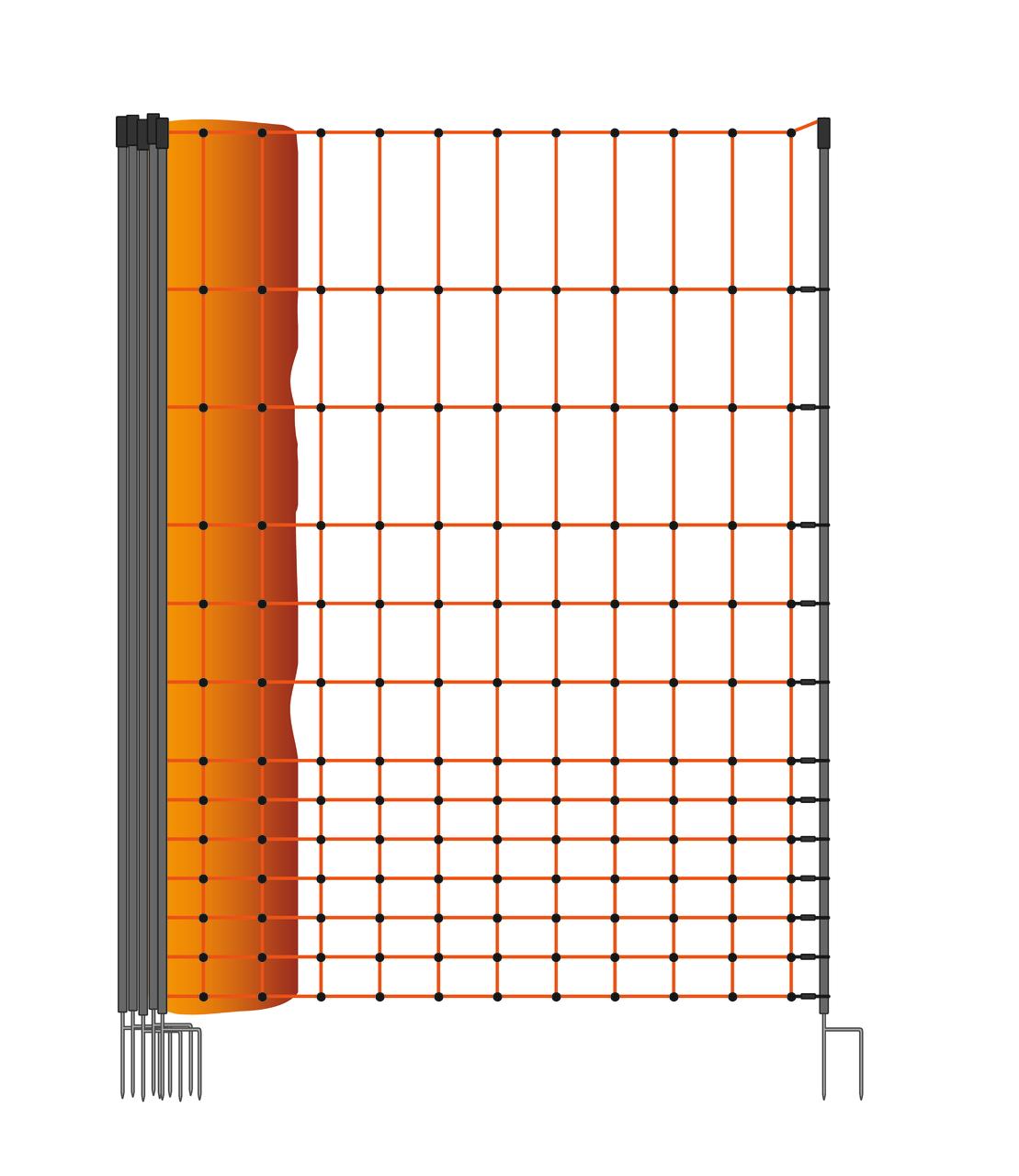 WAHL-Hausmarke Filet pour volailles, 110 cm x 50 m, pointe double