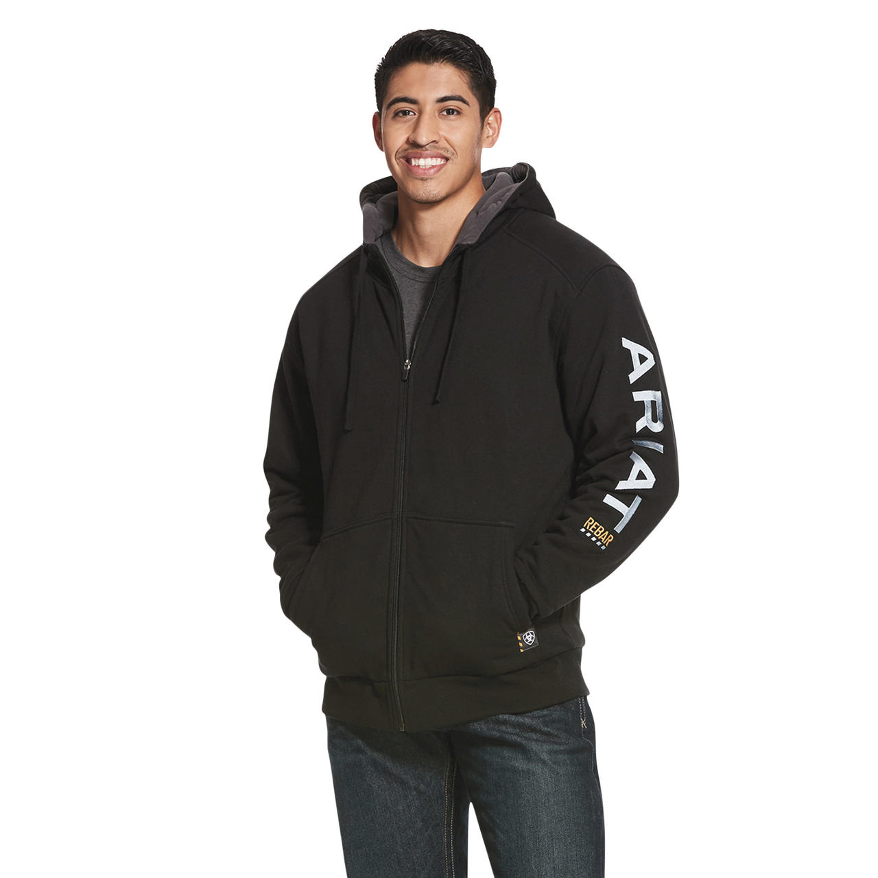 ARIAT Pull à capuche toutes saisons Full Zip Rebar All-Weather