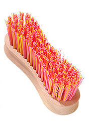 Leistner Brosse à sabots 120 x 35 mm en forme d'os