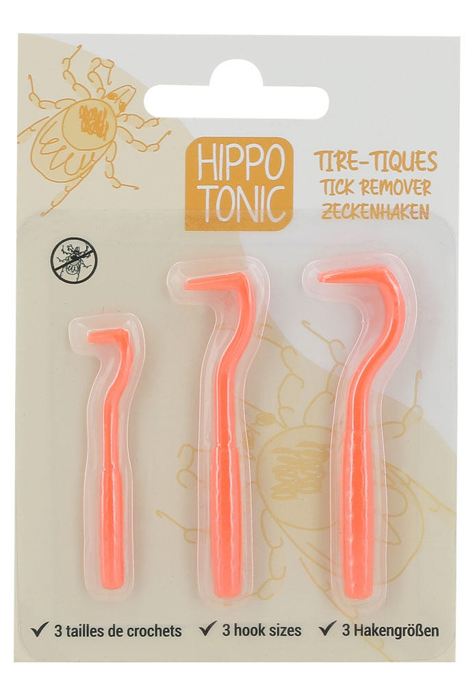 Hippotonic Set de pinces à tiques