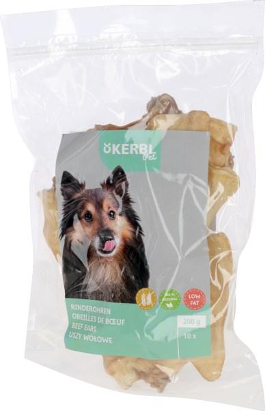 Kerbl Oreilles de boeuf - Sachet de 200g