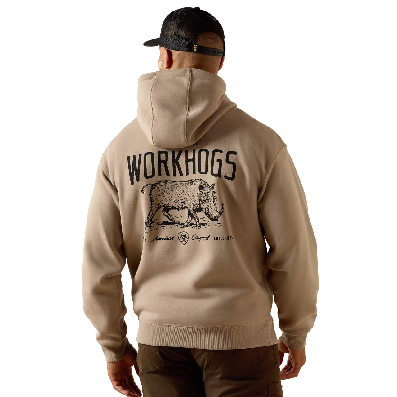 ARIAT Sweat à capuche léger Workhog Rebar