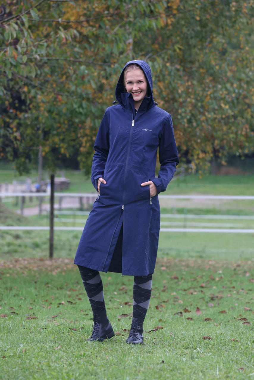 Covalliero Manteau de pluie, d'équitation et d'extérieur, femme