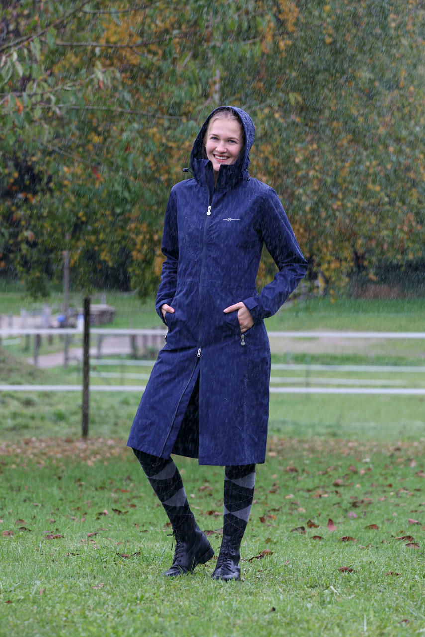 Covalliero Manteau de pluie, d'équitation et d'extérieur, femme