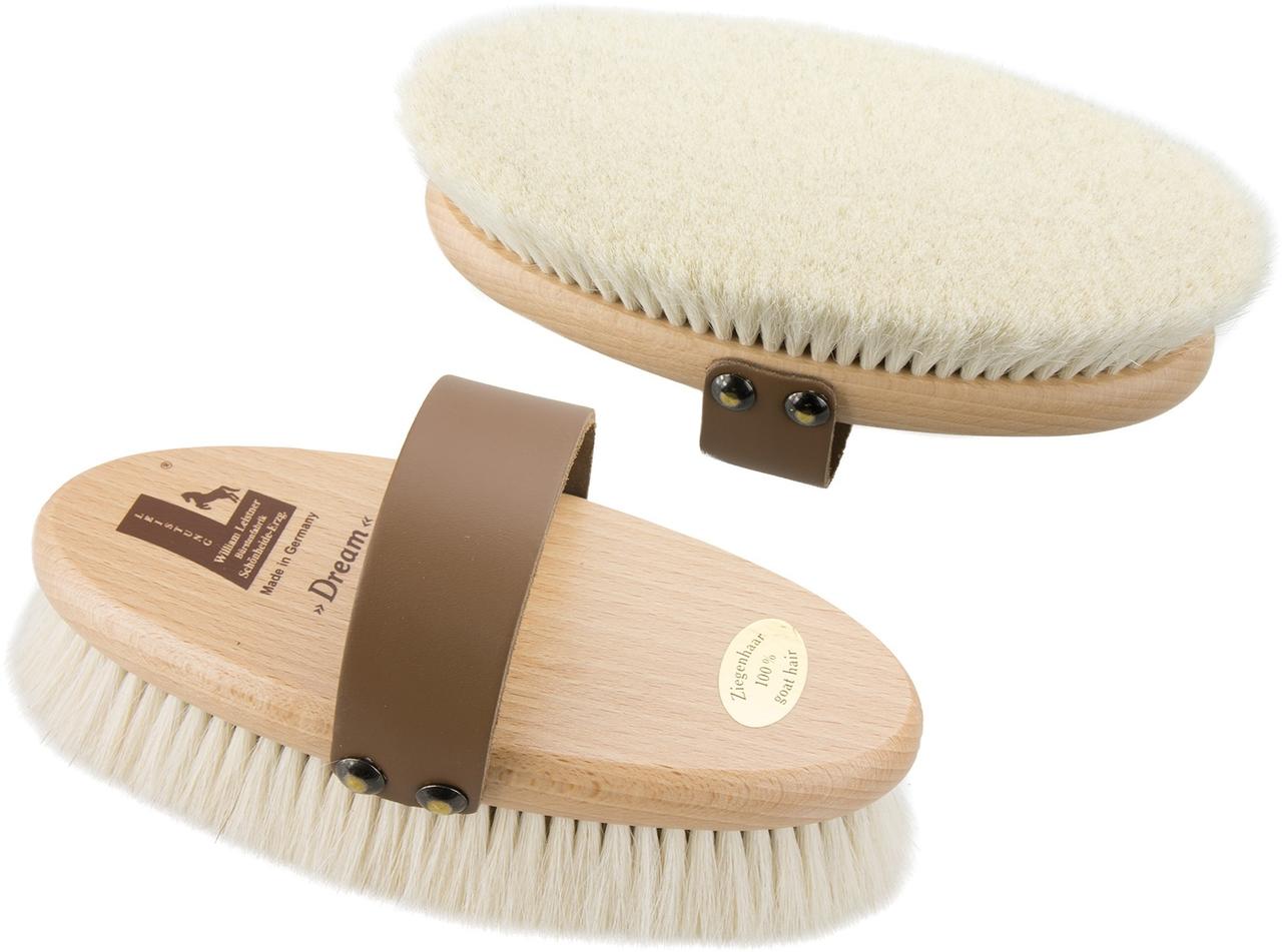 Leistner Brosse à panser en poils de chèvre 180x80 mm Leistner Brosse à panser en poils de chèvre 180x80 mm