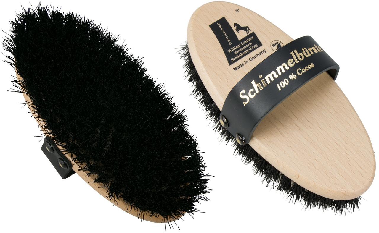 Leistner Brosse à panser pour chevaux gris 178 x 80 mm