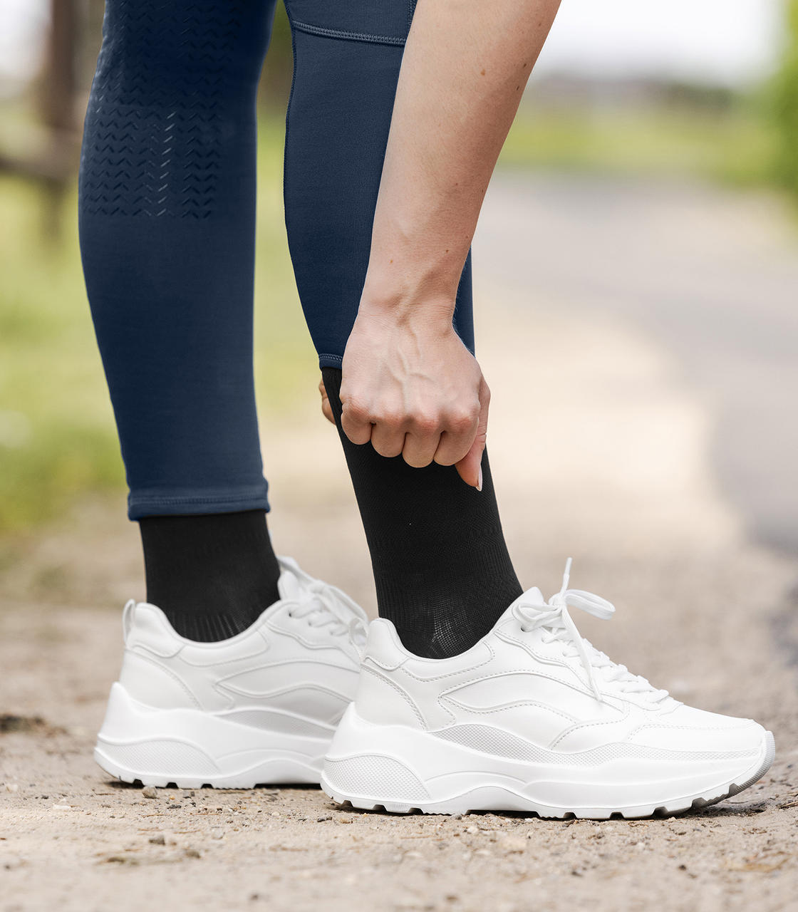 ELT Chaussettes d'équitation Compression