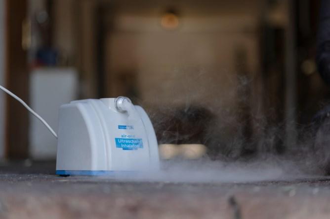 Hippomed AirOne Inhalateur à ultrasons pour chevaux, masque inclus