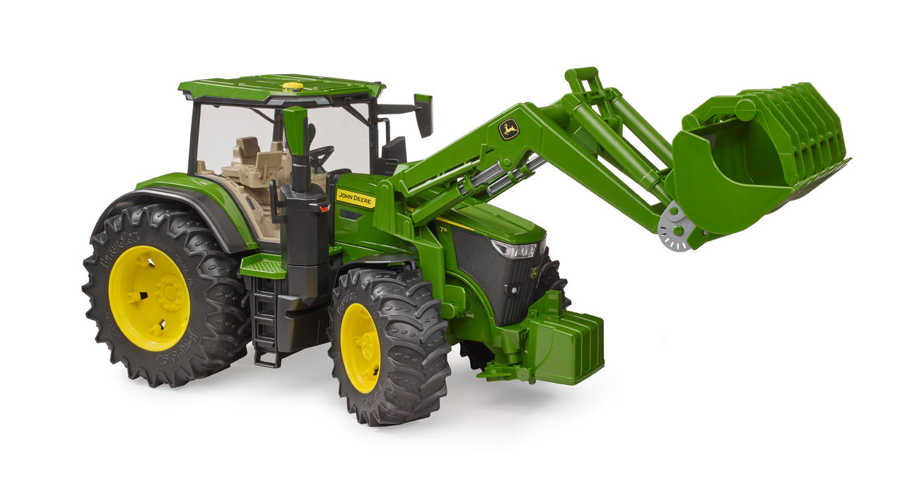 Bruder John Deere 7R avec chargeur avant