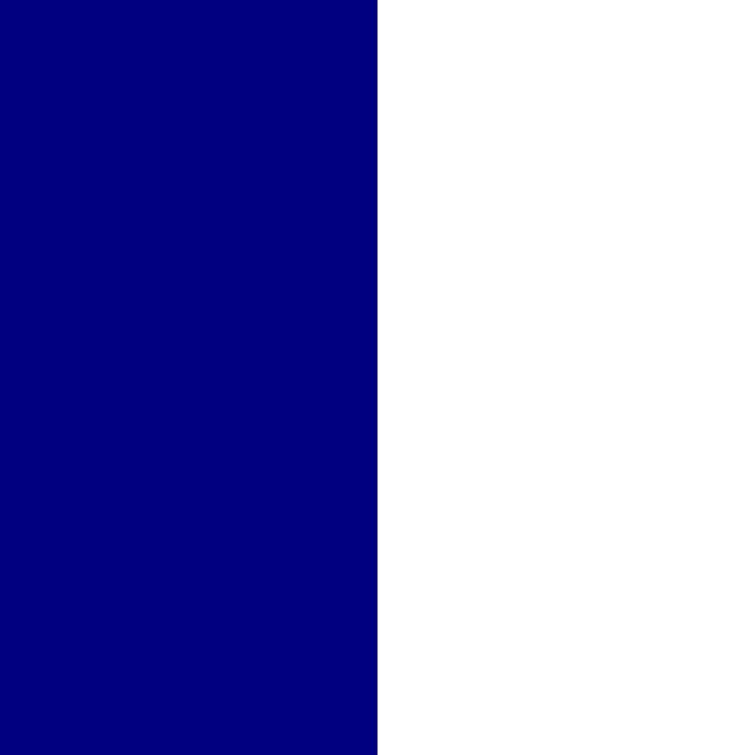 bleu marine/blanc
