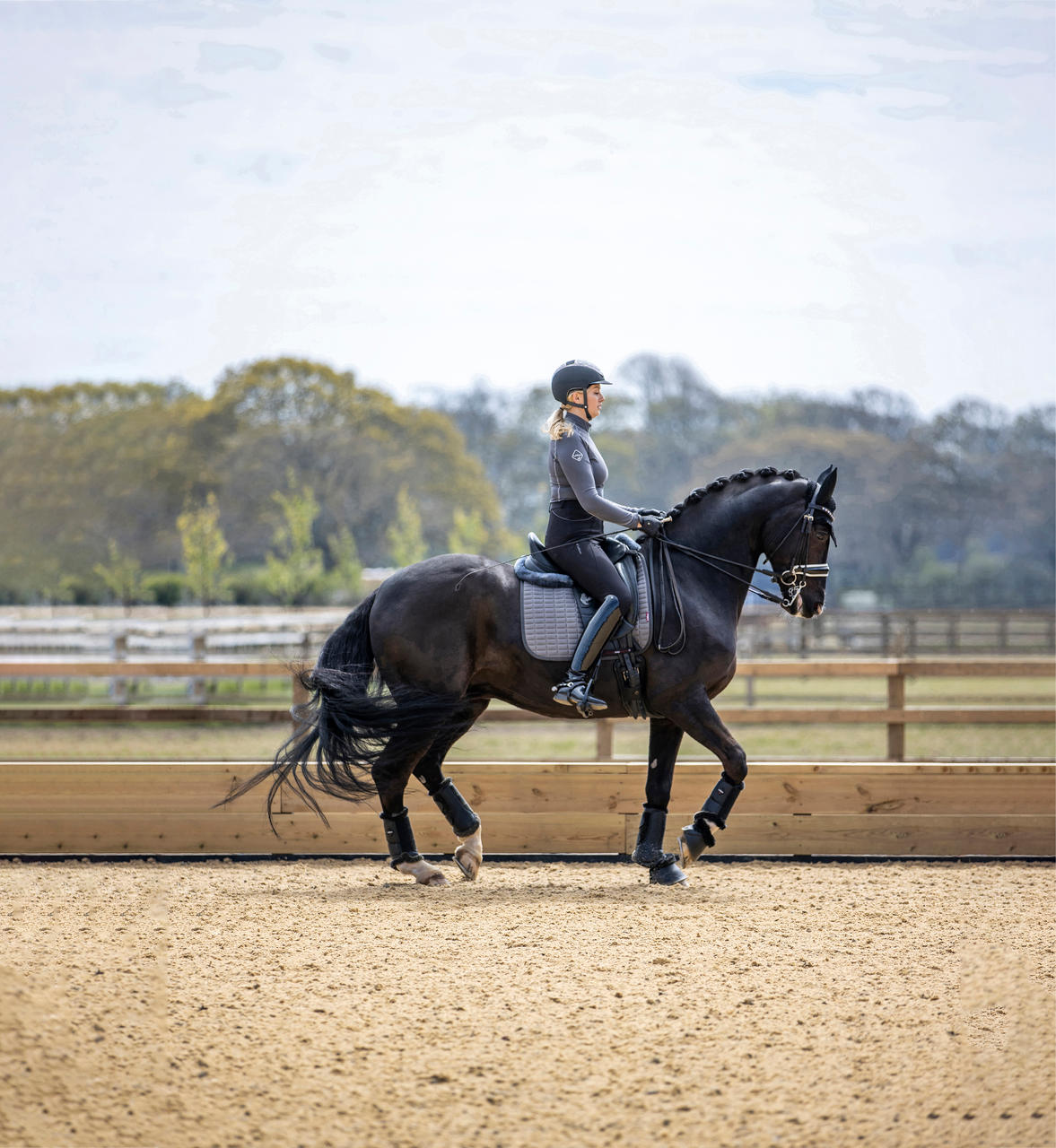 LeMieux Tapis de selle Square Self-Cool Dressage