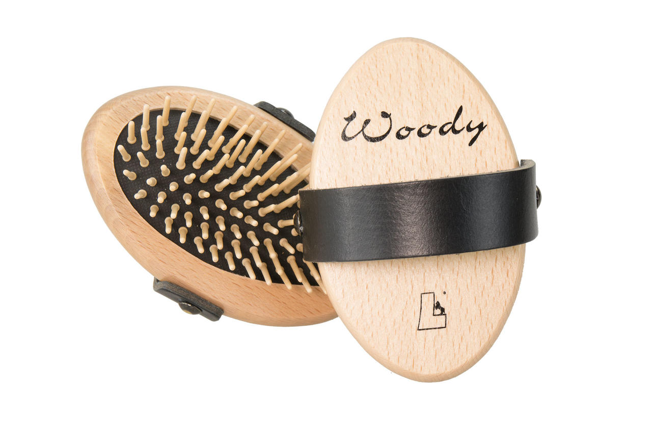 Leistner Brosse à crinière Woody 124 x 78 mm