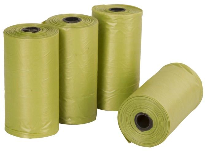 Kerbl Sac à déjections canines 4 x 20 sachets