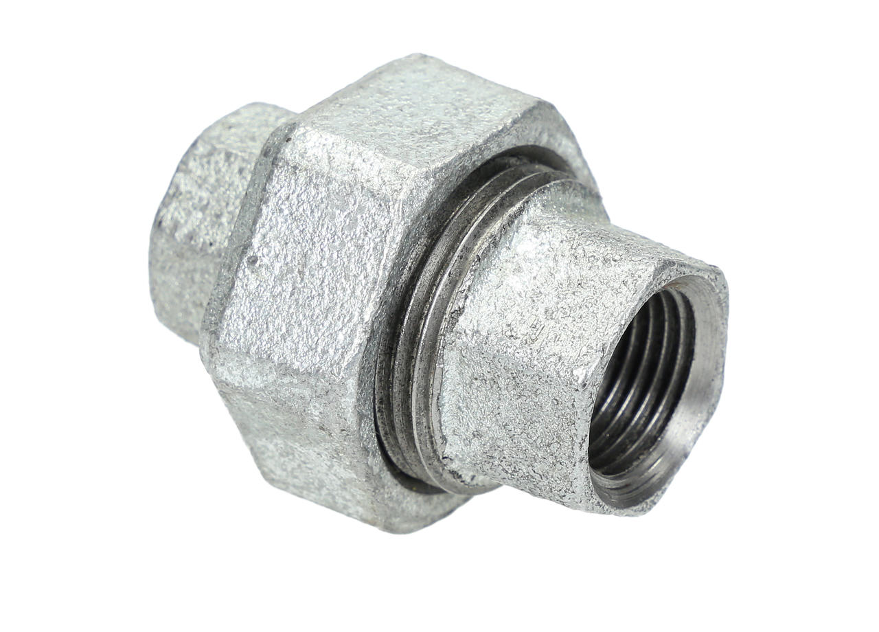 Raccord fileté, filetages INT-INT, galvanisé - diff. tailles